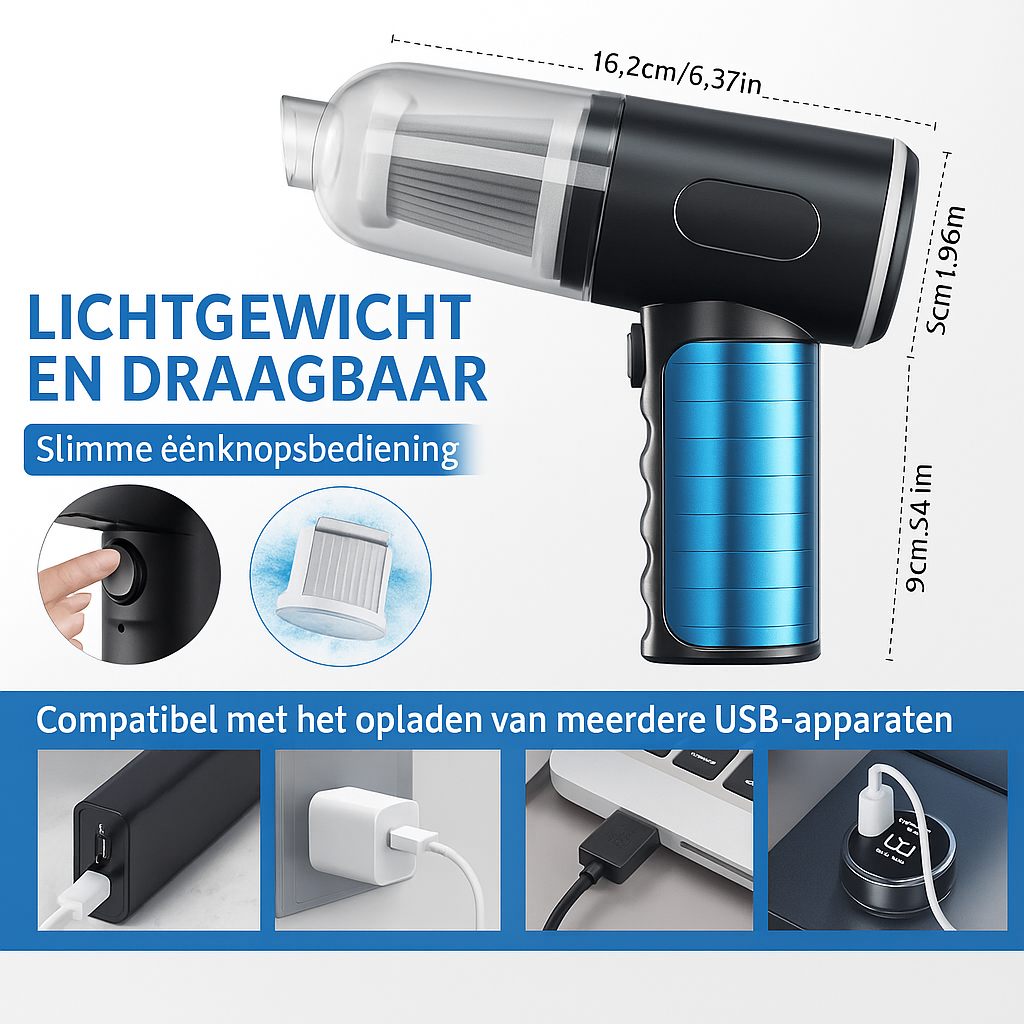 Draadloze stofzuiger